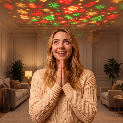 🔥 USB Christmas Tree Projection Light