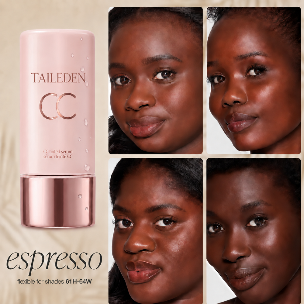 summer skin essentials – CC color-correcting tinted serum + creaseless SPF 30 mineral powder sunscreen