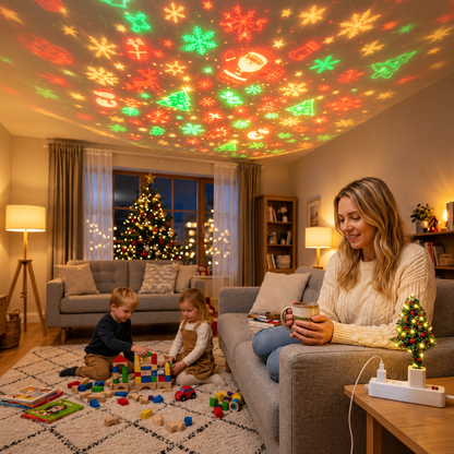 🔥 USB Christmas Tree Projection Light
